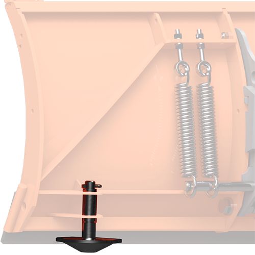 Lame de déneigement Cangini - polyuréthane et acier HB400 - sécurité maximale et haute performance_3