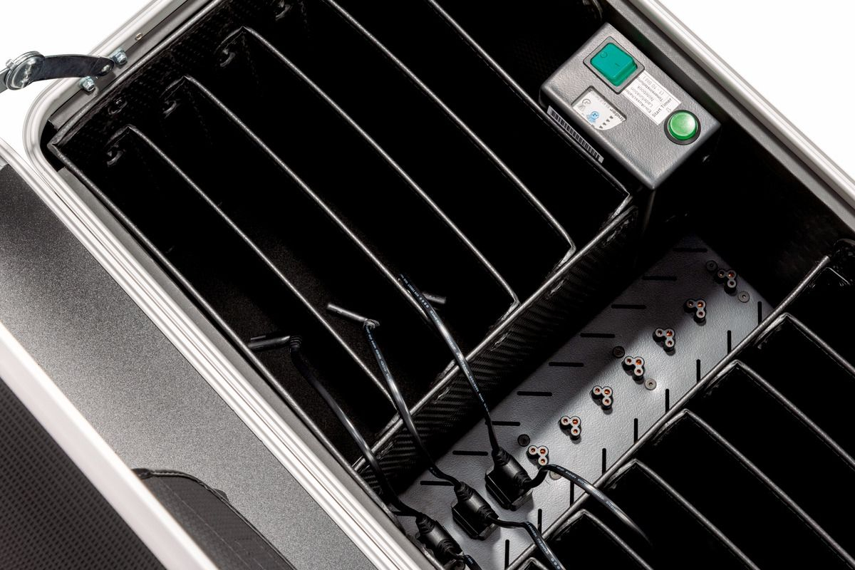 Valise de chargement Parat N12 - 12 ordinateurs portables ou Chromebooks jusqu'à 15,6 pouces - Système de charge intelligent_3