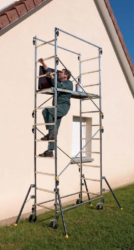 Échafaudage Quad'Up Evolution - hauteur de travail 4,70 m_3