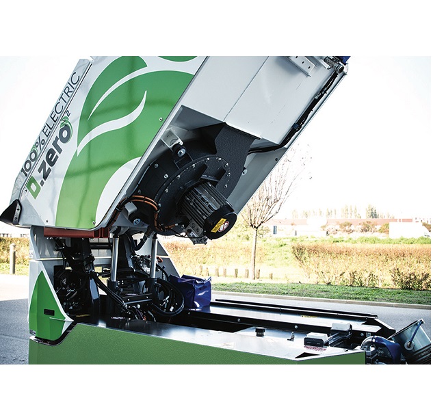 Balayeuse de voirie électrique  avec zéro émissions  - dulevo d.Zero2_3