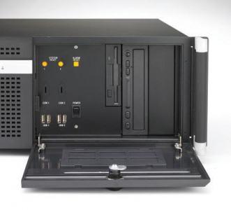 Châssis silencieux 4U industriel pour PC rack 19
