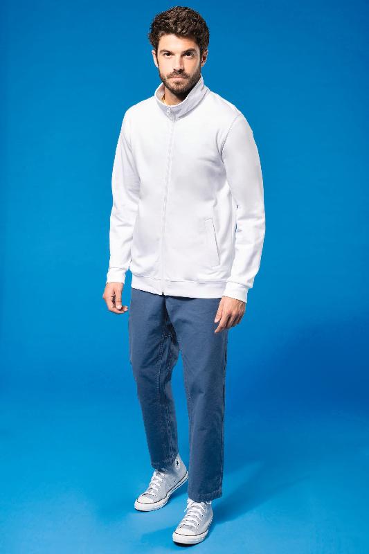 Veste molleton zippée homme - Réf: K472 - Molleton gratté 280 g/m² - Marque Kariban_3