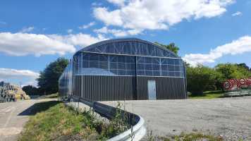 Tunnel de stockage grand volume pour la circulation d'engins à l'intérieur - TYPE 12.80_3