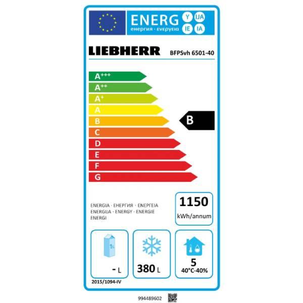 Armoire pâtissière réfrigérée négative Inox - 602L - EN 600x400 | Liebherr - BFPSvh 6501 Perfection_3