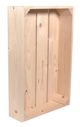 S1 - Caisses en bois - Simply A Box - L36 x H10 x P54 cm - bois brut ou 6 coloris de lasure à l'eau_3
