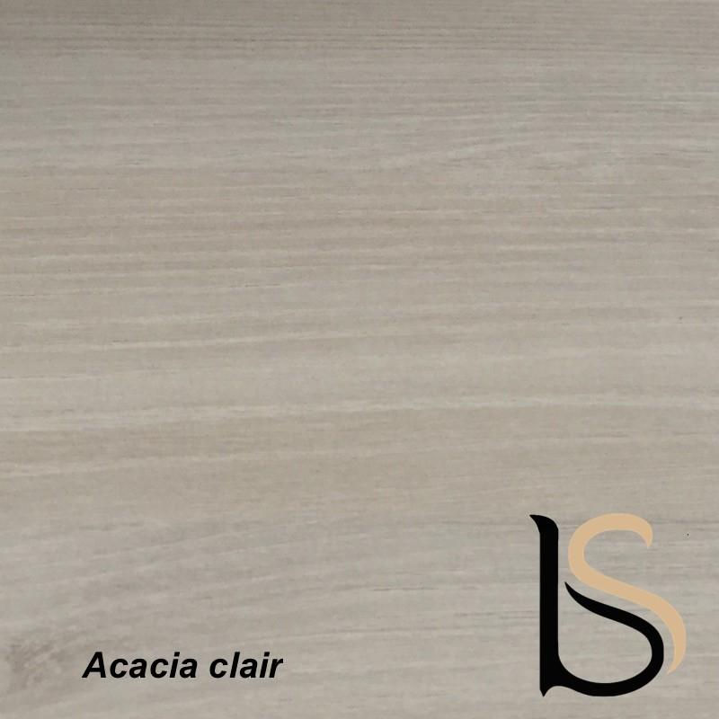 Table de réunion design Star - Mobel Linea - Blanc 9010, 200, Acacia clair_3