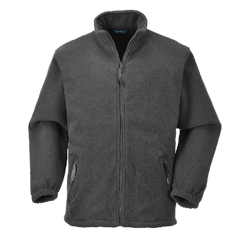Blouson Polaire 400g Anti-Boulochage - Gris Ardoise / L_3