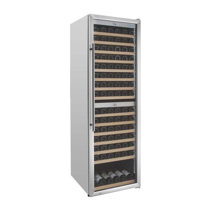 Cave à vin bi-zone Série G inox 172 bouteilles GM629 Polar_3