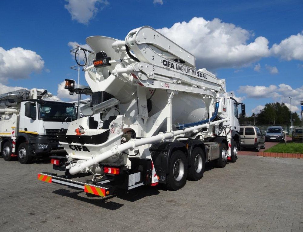 Mercedes-Benz 4140 AROCS - Camion toupie CIFA Magnum MK28 Euro6 2017 - 9 m³ - 8x4_3