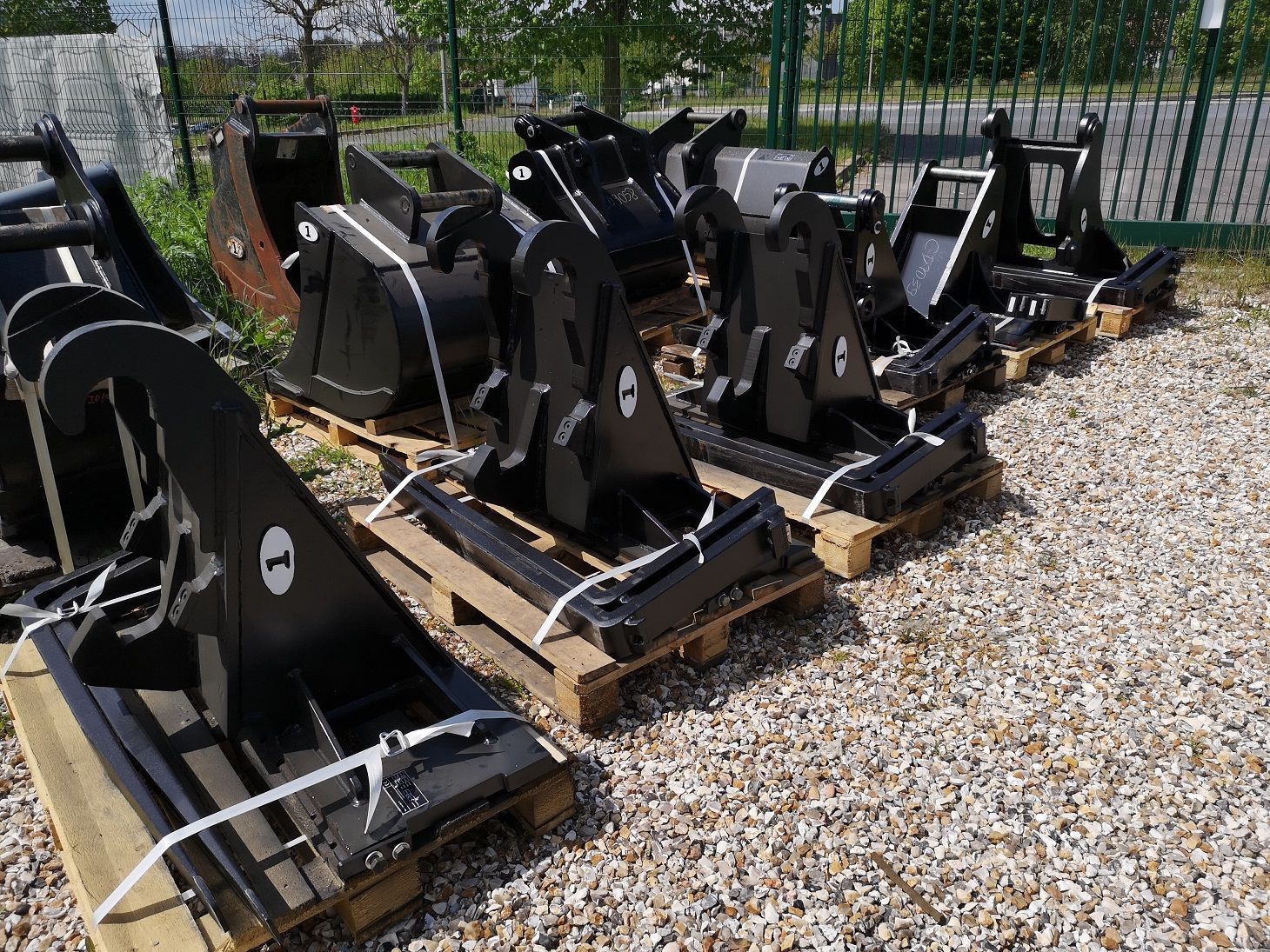 Matériel de chantier pour manutention et recyclage