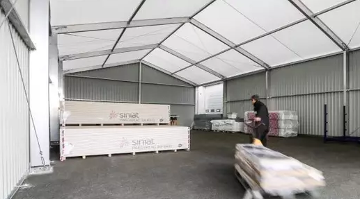 Chapiteau industriel temporaire à louer, construit sur votre site dans un délai record_3