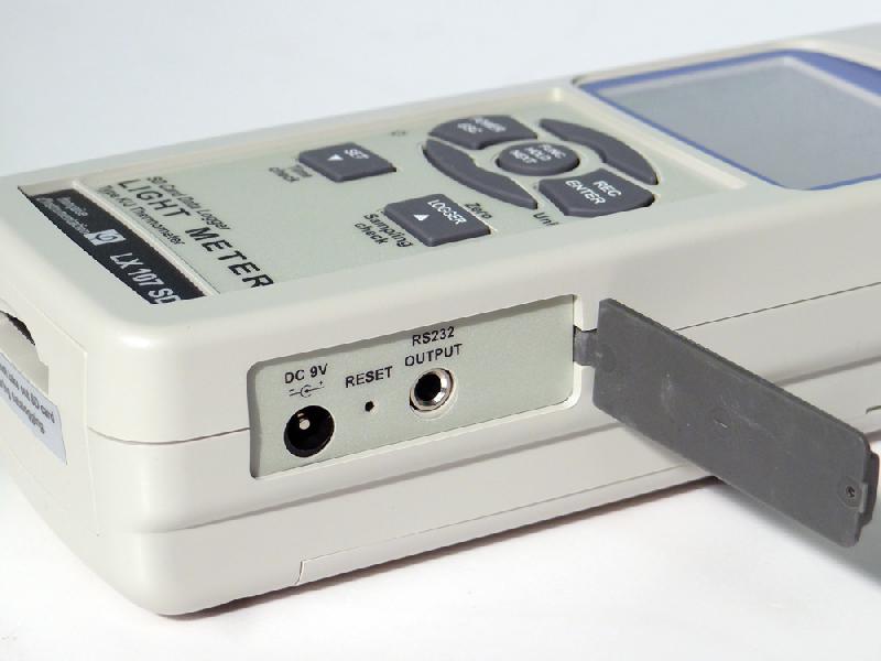 LX107SD | Luxmètre 100 000 Lux avec sonde déportée et emplacement pour carte SD_3