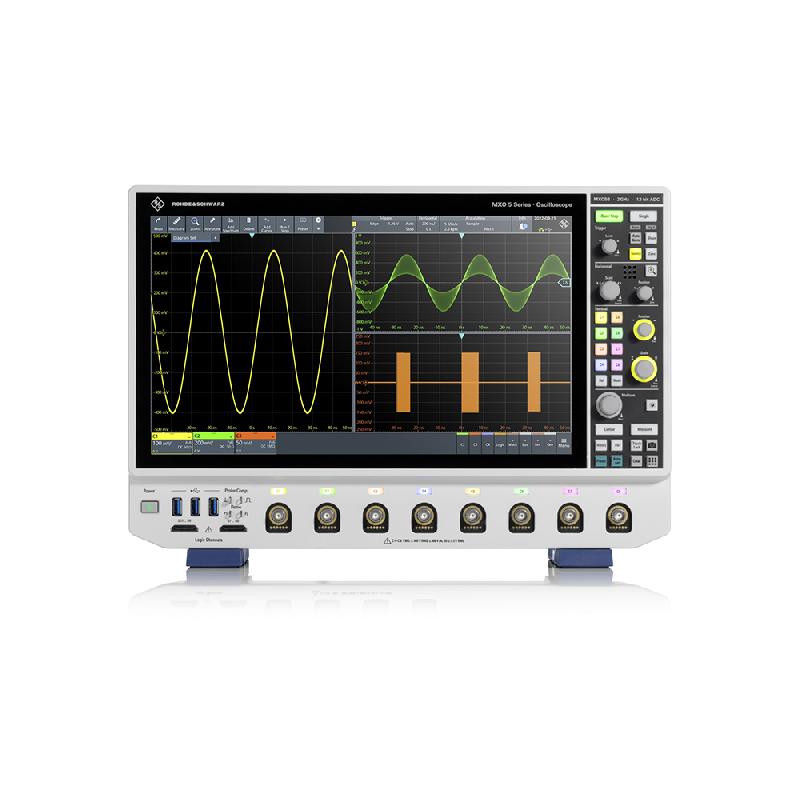 MXO58-500 - Oscilloscope numérique 8 voies 500 MHz, 500 Mpts, 12 bits, écran tactile 15.6'' - R&S série MXO5_3