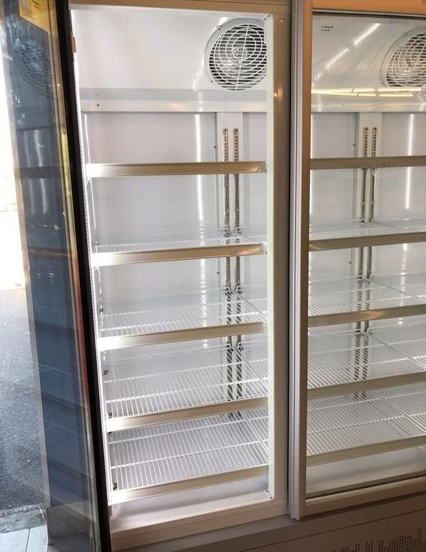 Vitrine réfrigérée murale 3 portes de 1m90 - r290 gaz écologique_3