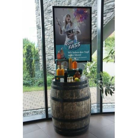 8072 - Cadre porte-affiche LED double face magnétique - Afix Diffusion - Format A1 - Lumière homogène_3