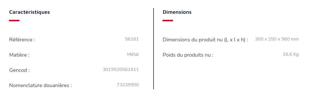 Cendrier corbeille sur pied 6L/30L - Réf. 56161 KOPA - Rossignol - Gris_3