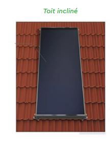 Capteur solaire thermique recouvert de titane, surface sélective en aluminium, débit (l/h)120 - CST 250_3