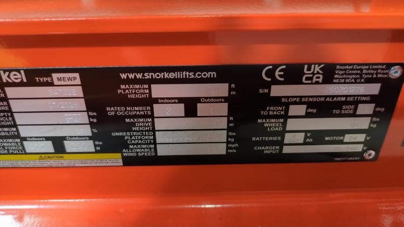 Nacelle ciseaux SNORKEL s4732e occasion_3