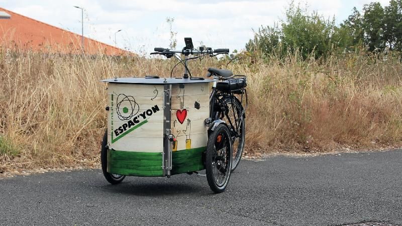Triporteur électrique Nihola Cargo XL - Événementiel - Moteur Bafang 250W - Batterie Lithium-Ion 450Wh_3
