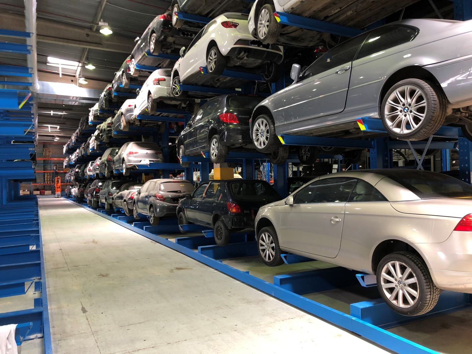 Cantilever V.H.U. OHRA - IPE laminé à chaud - simple ou double face - jusqu'à 5 niveaux de stockage_3