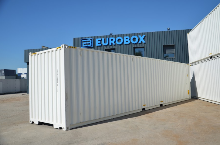 Container maritime 40 pieds High Cube - stockage et transport grande capacité_3