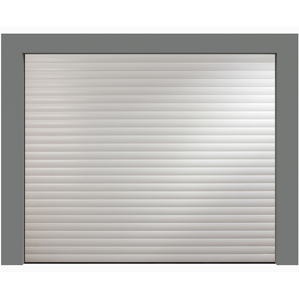 Porte de garage enroulable motorisée - aluminium isolé - thermique - 258.6 x 230 cm_3