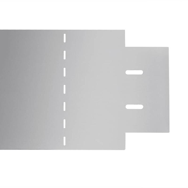 Vidaxl clôture de pelouse flexible 15 pcs acier galvanisé 100x14 cm 271783_3