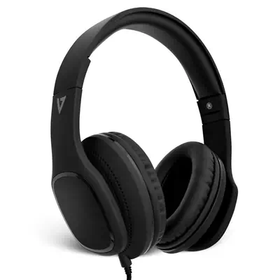 V7 Casque supra-auriculaire avec microphone - noir_3