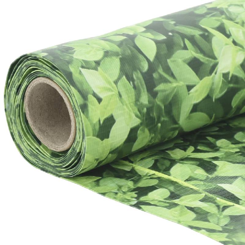 Vidaxl écran d'intimité de jardin aspect de plante vert 700x75 cm pvc 4005408_3