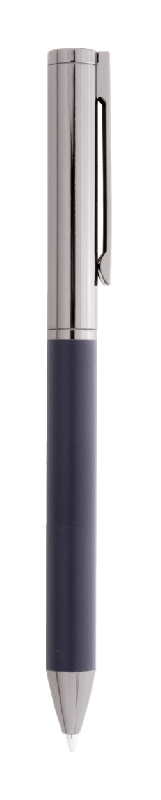 Parure stylos en métal - Stylo à bille et stylo roller - Étui boîte cadeau noir - Encre bleue_3