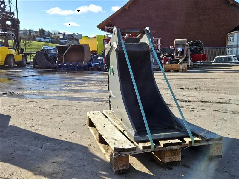 Godet de creuse tiltrotateur Egli ETL-TR 105-400 - OilQuick OQ 45 - Année 2022 - Largeur 400mm - Capacité 160l_3