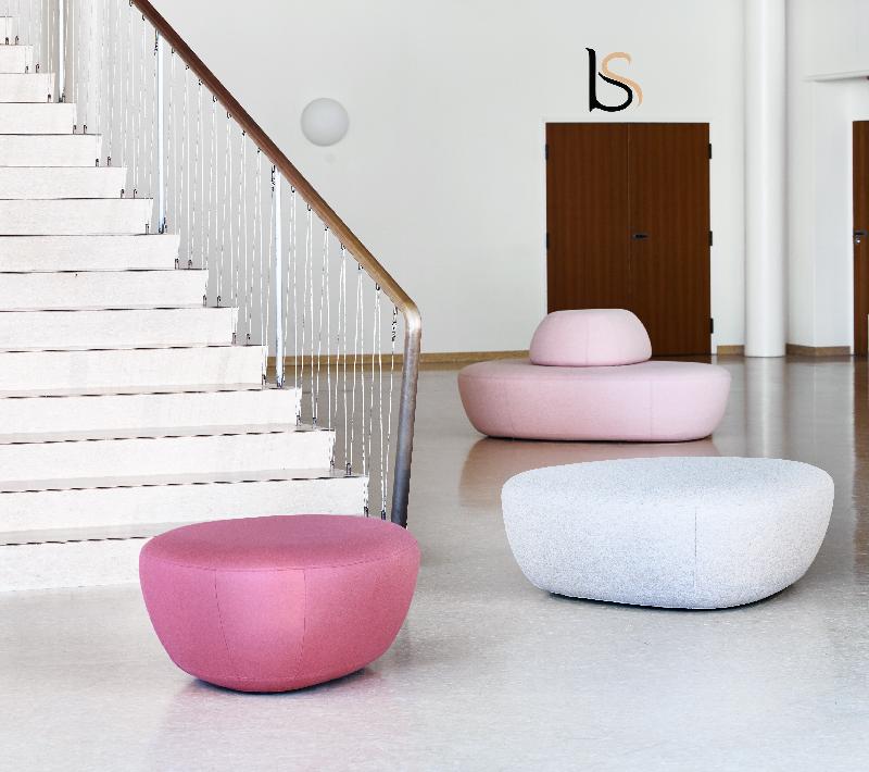 Grand canapé d'accueil Sisters - Softline - Feld Anthracite 610_3