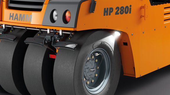 Hp 280 compacteur à pneumatiques - Hamm - Poids 9480 kg - Dimensions optimales et équipements modernes_3