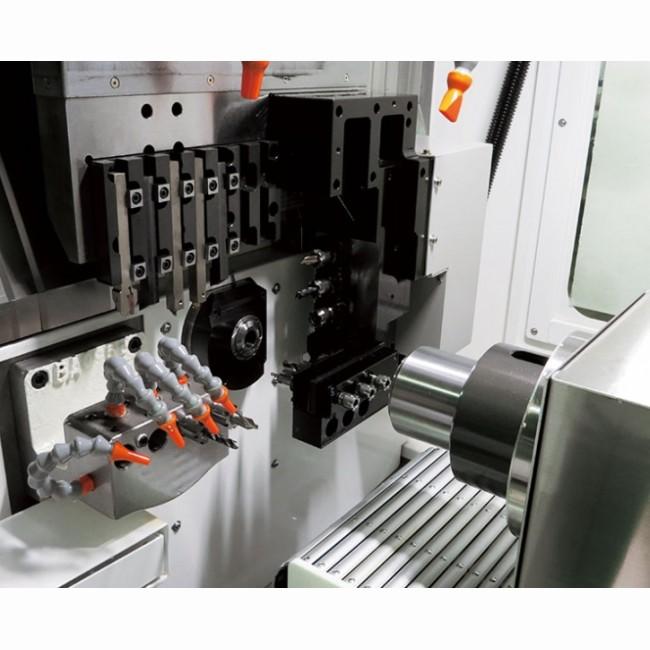 Tour CNC horizontal à banc incliné QUICKTECH - MINIMAX S20 - multiaxes pour pièces complexes_3