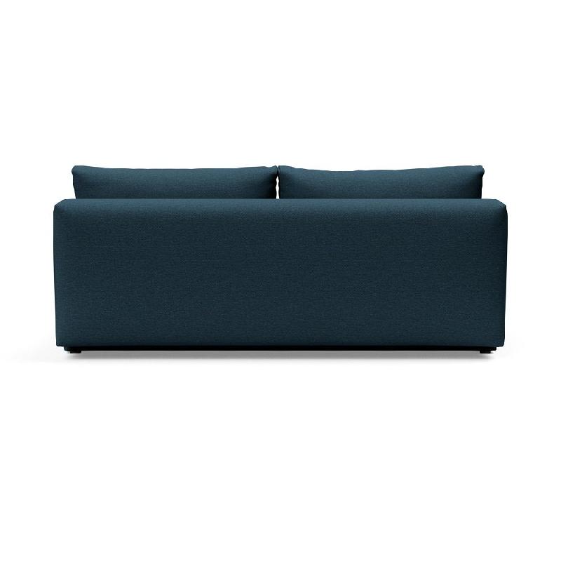 Innovation Living - Canapé convertible Osvald Argus Navy Blue 150x200 cm avec ouverture assistée et espace de rangement_3