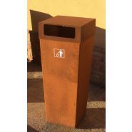 James Bond - Poubelle publique Magourban - 48 kg - GRC et fer peint, finition lisse_3