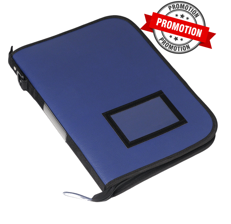 Porte-documents véhicule A5 en simili cuir - Référence : 00PDVA5SC9_3