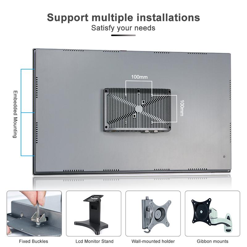 Panel PC industriel fanless 31,5 pouces - EVI-32WAC pour supervision, HMI et automatisation_3