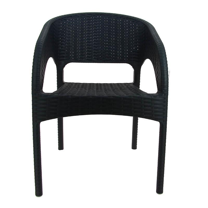 Fauteuil polypropylène Panama - GRIS_3