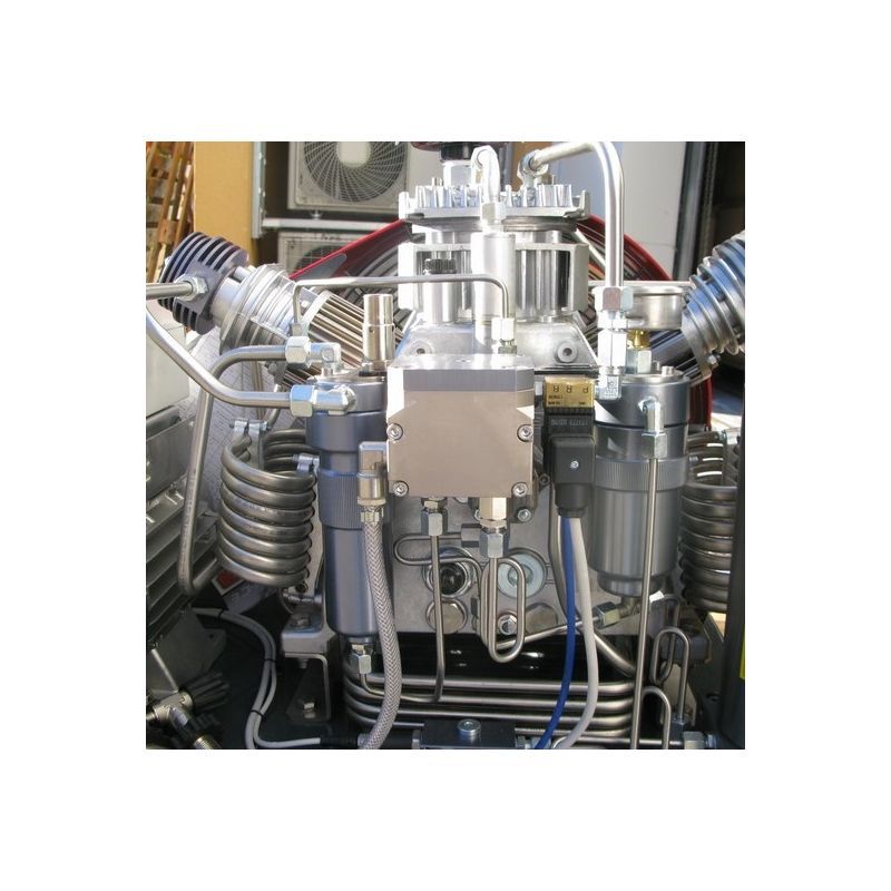 Compresseur de plongée Nardi Pacific E30 - débit 18 m3/h - 225 ou 330 bars - purges et arrêt automatiques_3