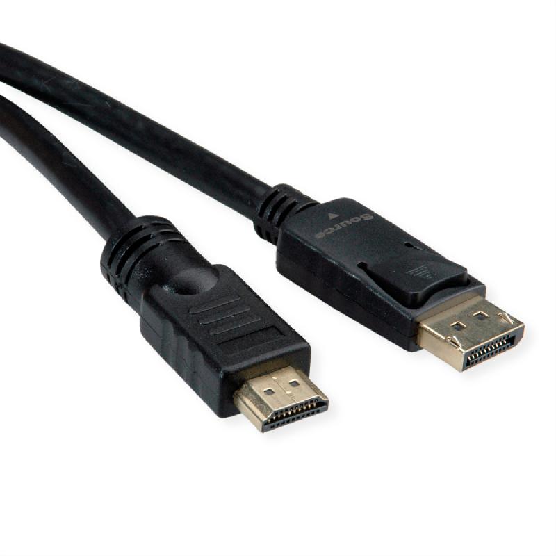 Roline câble displayport dp - uhdtv, m/m, noir, 7,5 m_3