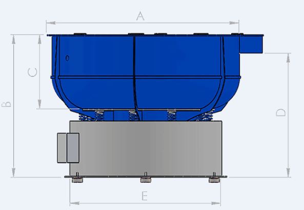Tribofinition de polissage mécano-chimique et trovalisation - Vibrateurs cylindriques RV 15-SL avec ébavurage et polissage intégrés_3