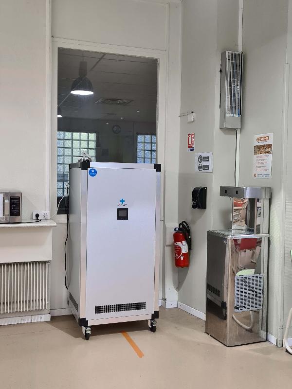 AstroPure 2000 - Purificateur d'air puissant pour grands espaces - Débit de 2000 m³/h avec filtres HEPA 14 et charbon actif_3