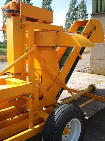 Récolteuse Oxbo BH100 - Sweere - largeur hors tout 2,06 m - haricots verts et blancs - récolte mécanique mono-rang_3