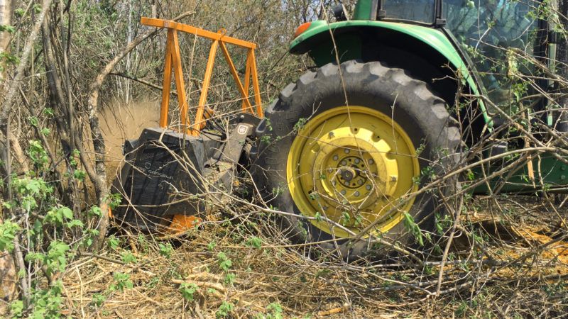 Machine de broyage TFS2 en acier Strenx par TMC Cancela