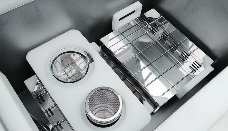 Laveur-Désinfecteur automatique à ultrasons SNC Digital 30-EDK7 - Modèle encastrable vrac/cassettes - Gamasonic_3