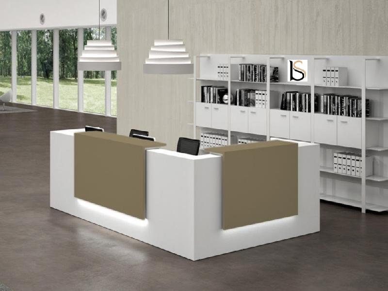 Banque d'accueil d'angle Z2 - Officity - 225, Beige_3