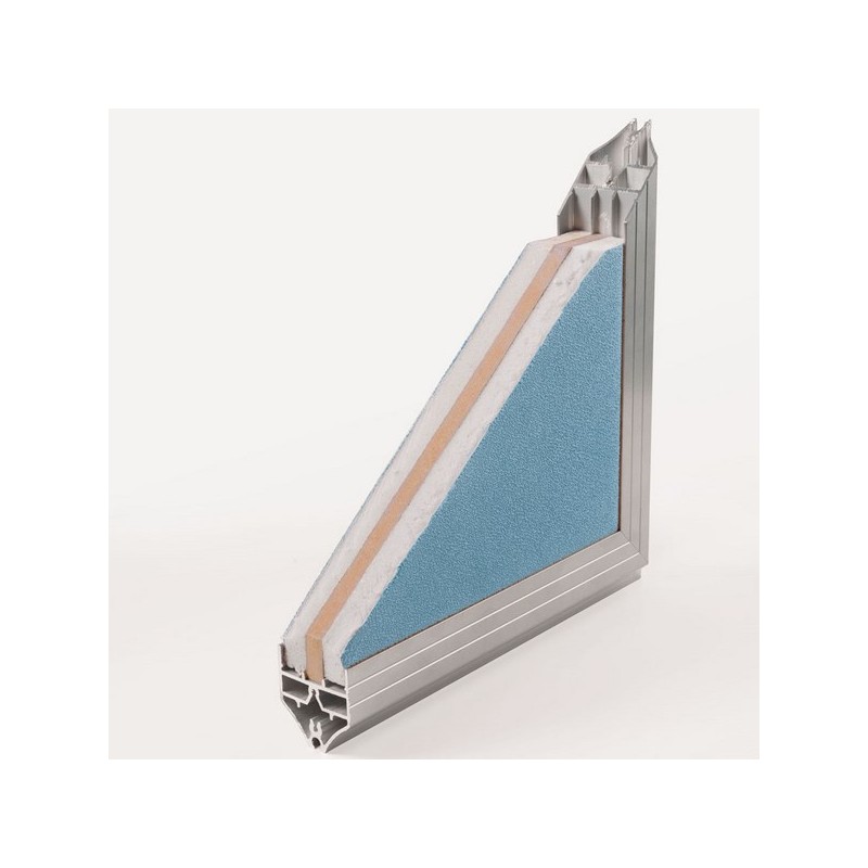 Cloison acoustique 6493 - tissu tendu sur mousse de mélamine non feu M1 et panneau central MDF_3