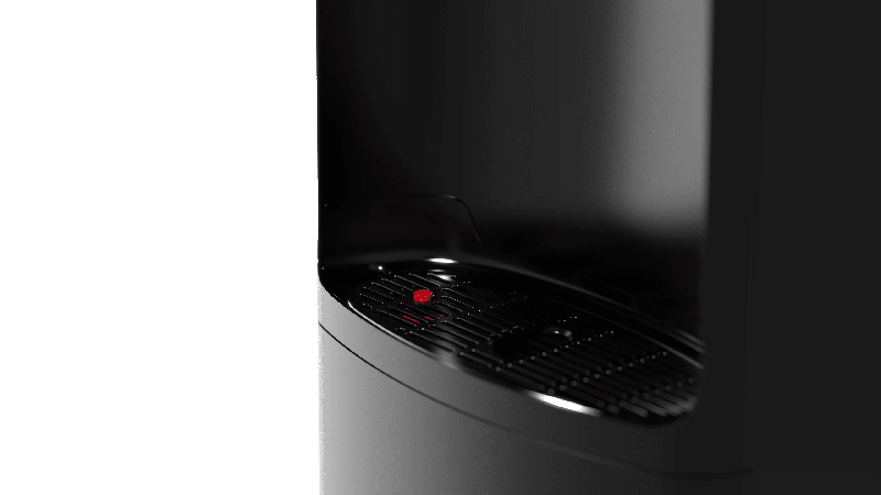 Fontaine sur pieds - W200 - Eau froide, tempérée, chaude et pétillante - Filtration et distribution sans contact_3