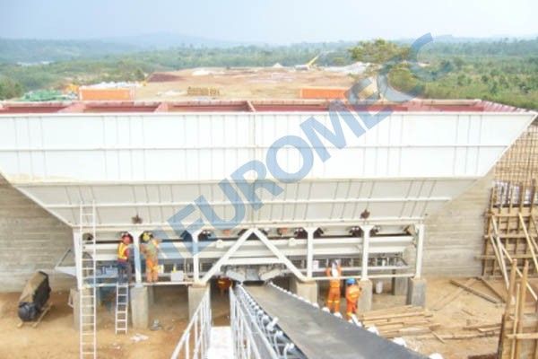 Ve/wet centrale à béton fixe Euromecc - 60 à 200 m3/h - tapis convoyeur ou skip_3